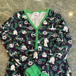 Hanna Anderson Star Wars PJ Women’s Top, Size Medium
